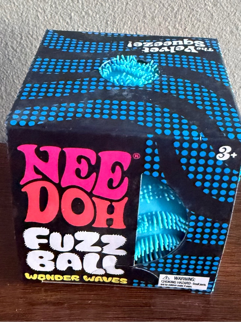 Nee Doh Fuzz Ball Wonder Waves - Blue